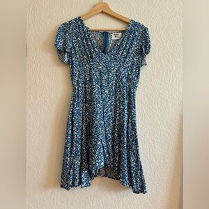 Princess Polly Blue Floral Dress